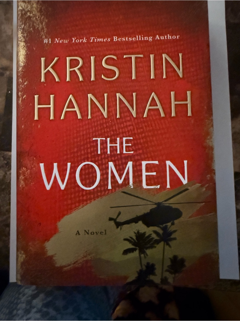 Kristin Hannah "The Women" Red Paperback Novel